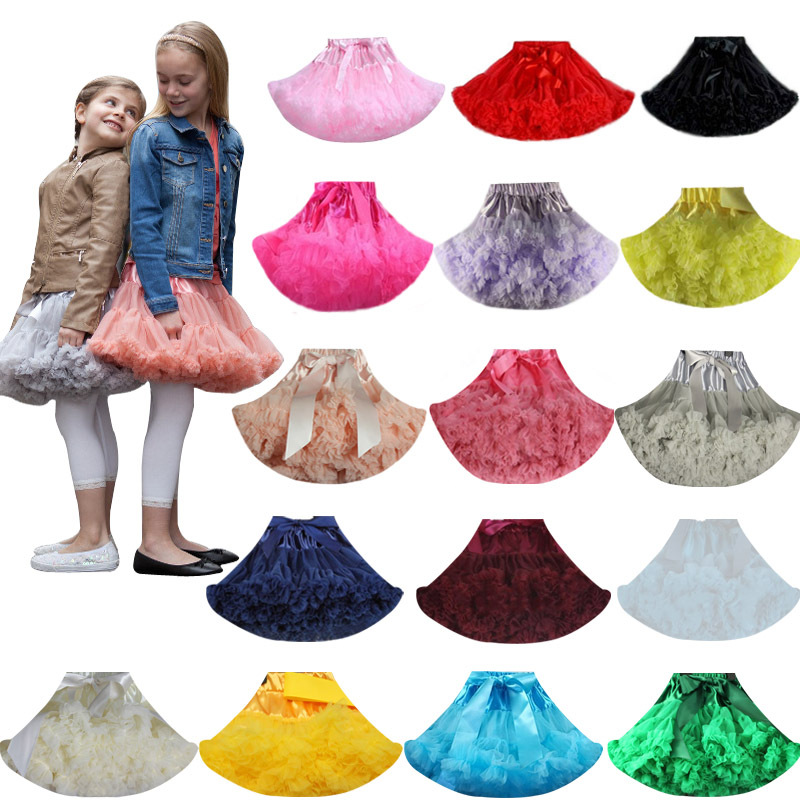 Tutu Skirts pro Puellae Kids CRINITUS oram natalis pars habitu
