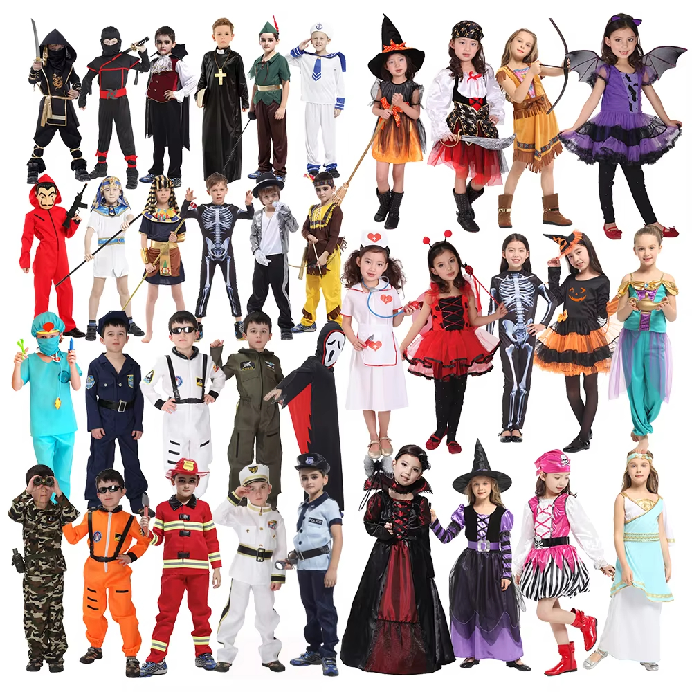 Halloween habeant ornatu pro Kids – Cosplay Party outfits