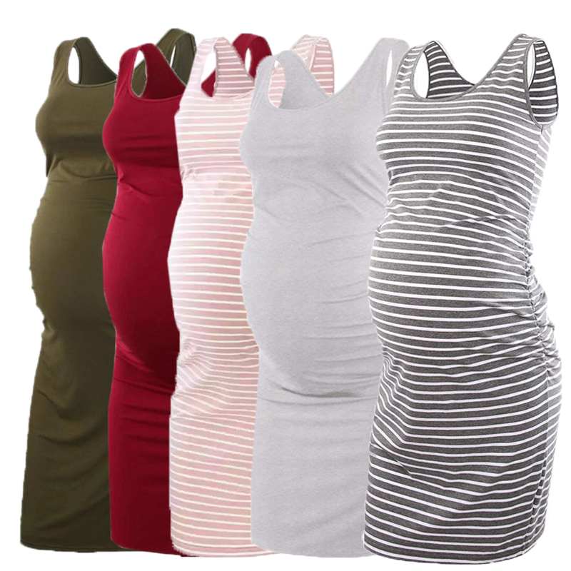 Maternity Waist Casual Dress-la