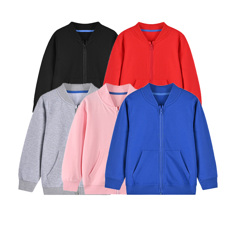 Cottonus tunicas enim 2-9 annorum Pueri et Puellae Jackets