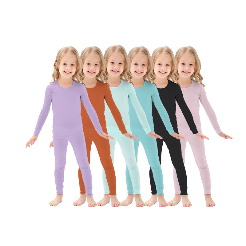 Custom Bamboo Fiber Kids ‘Pajama Set